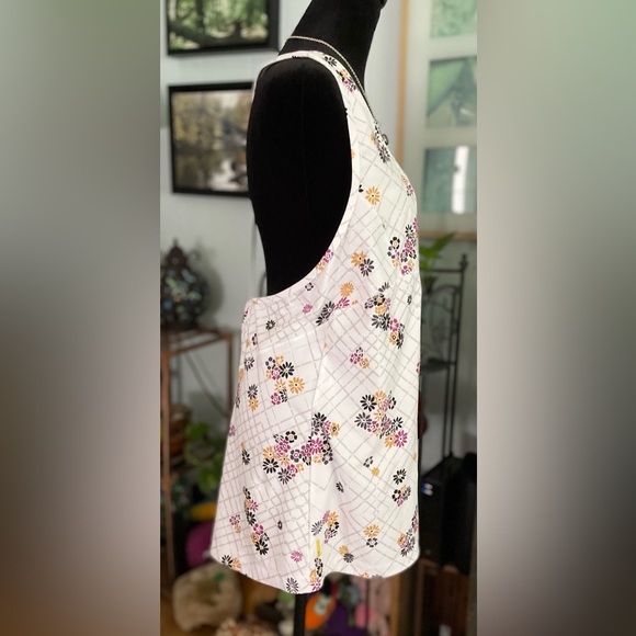 Lole Floral Quick Dry Racerback Tank Top Size Large - Picture 3 of 4